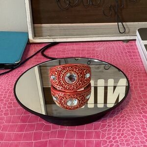 Costume Bracelet with rhinestones